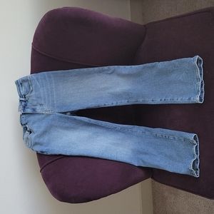 Good American Kick Crops, Sz 25, Jeans, Blue